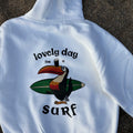 Lovely Day for a Surf Hoodie