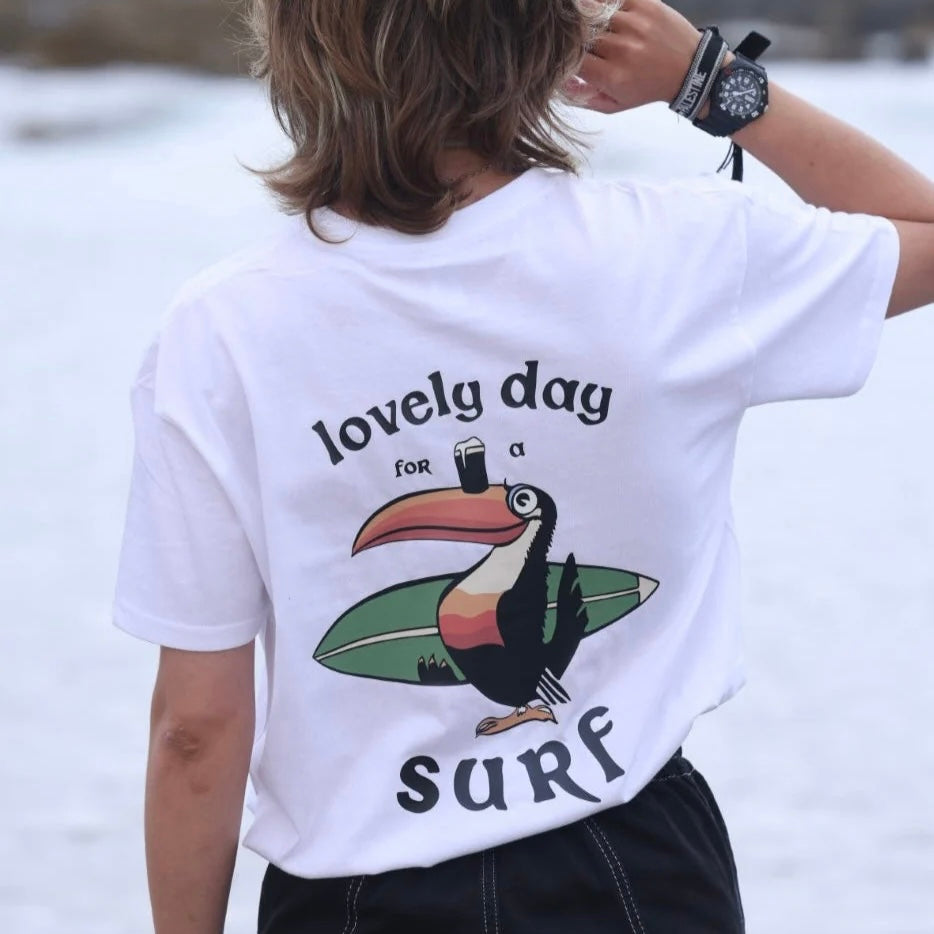Lovely Day for a Surf T Shirt