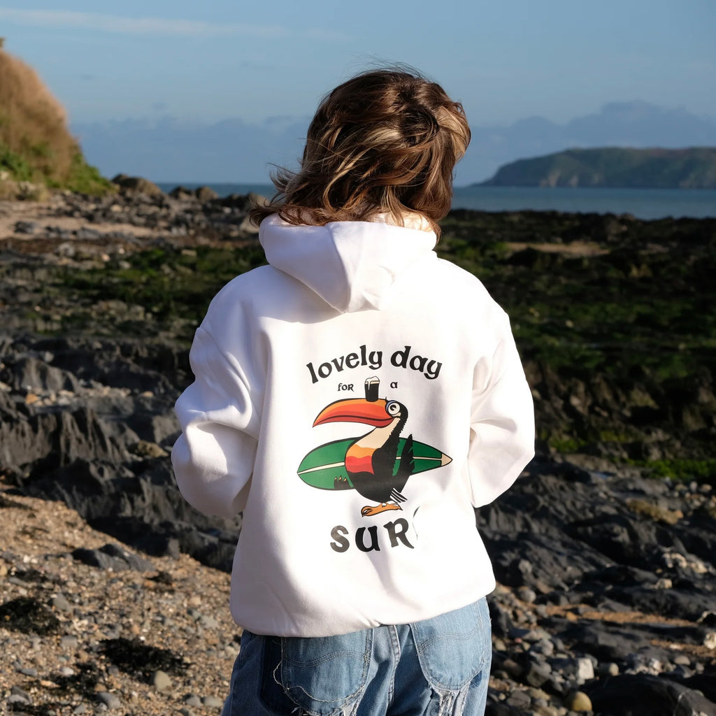 Lovely Day for a Surf Hoodie