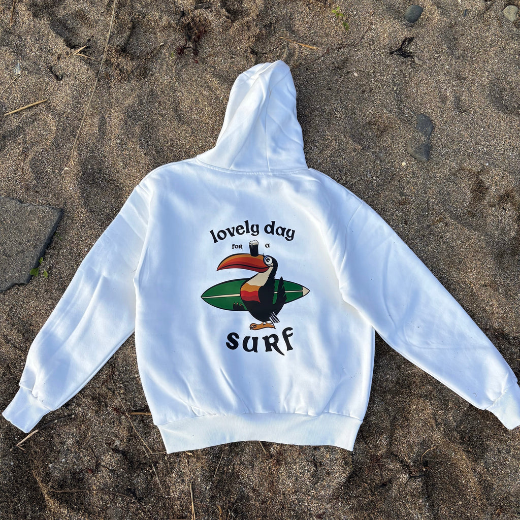 Lovely Day for a Surf Hoodie