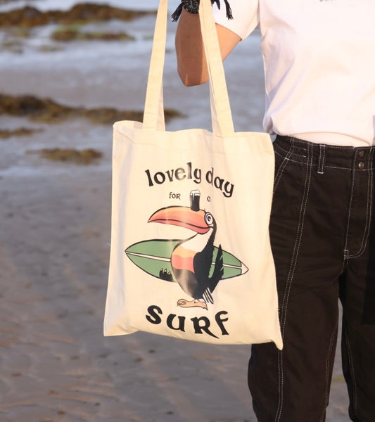 Lovely Day for a Surf Tote