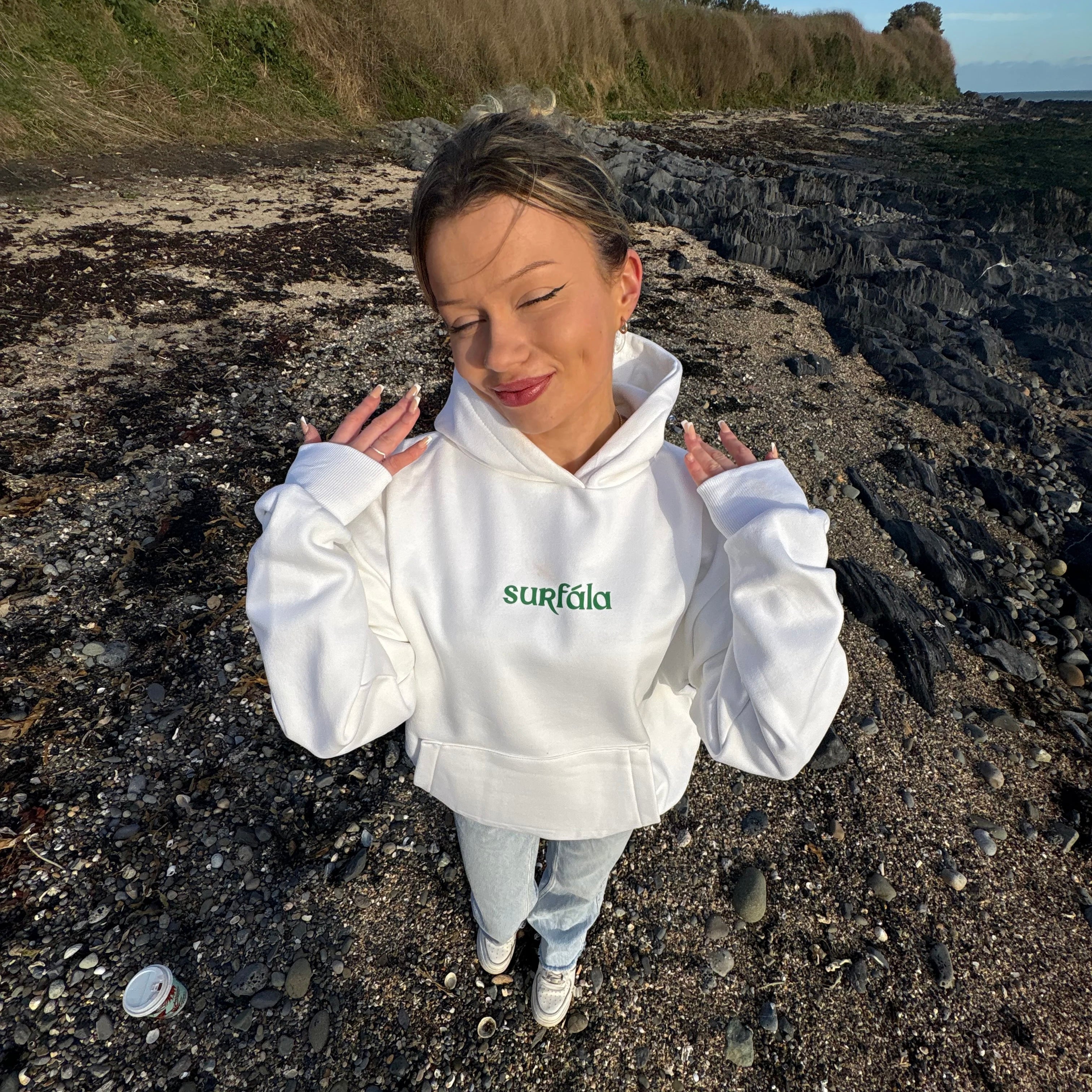 Lovely Day for a Surf Hoodie