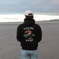 Lovely Day for a Surf Black Hoodie