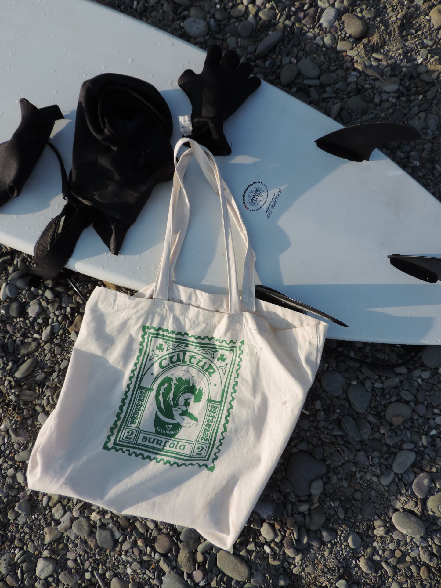 Cultúr Surfála Tote Bag