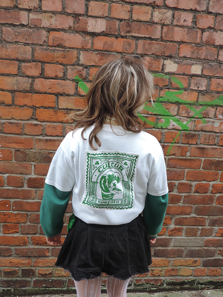 Patchwork Cultúr Surfála T Shirt Limited Edition