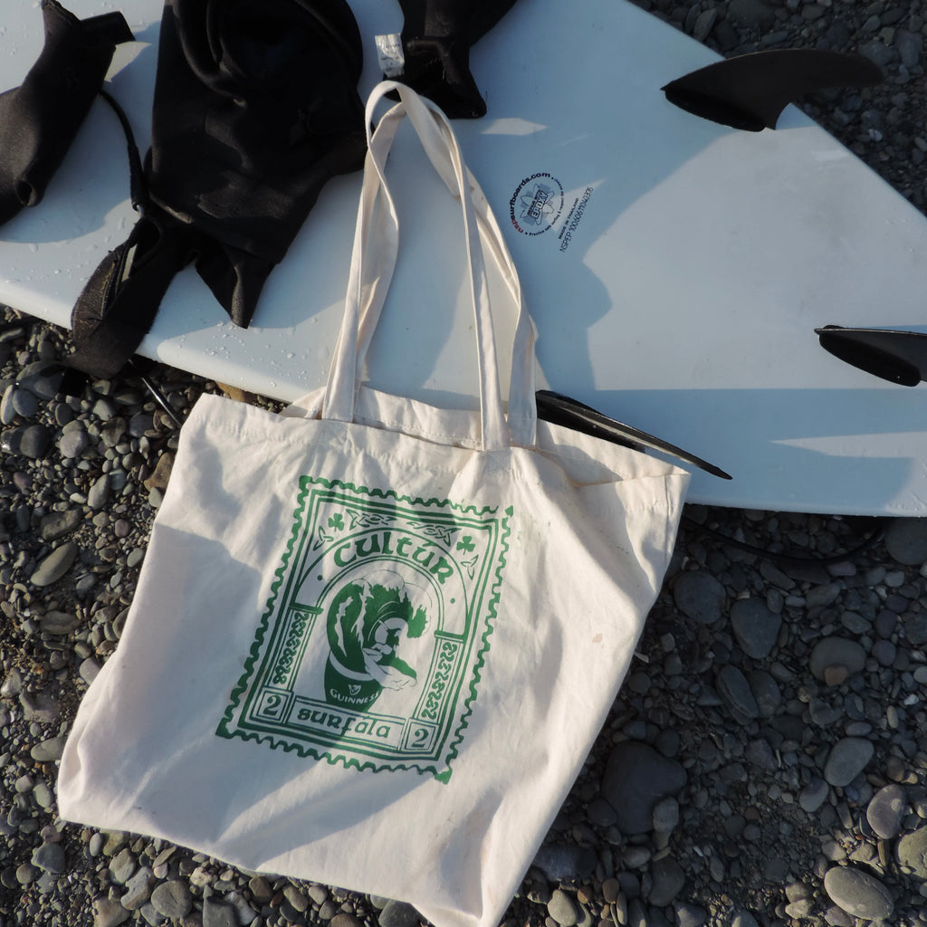 Cultúr Surfála Tote Bag