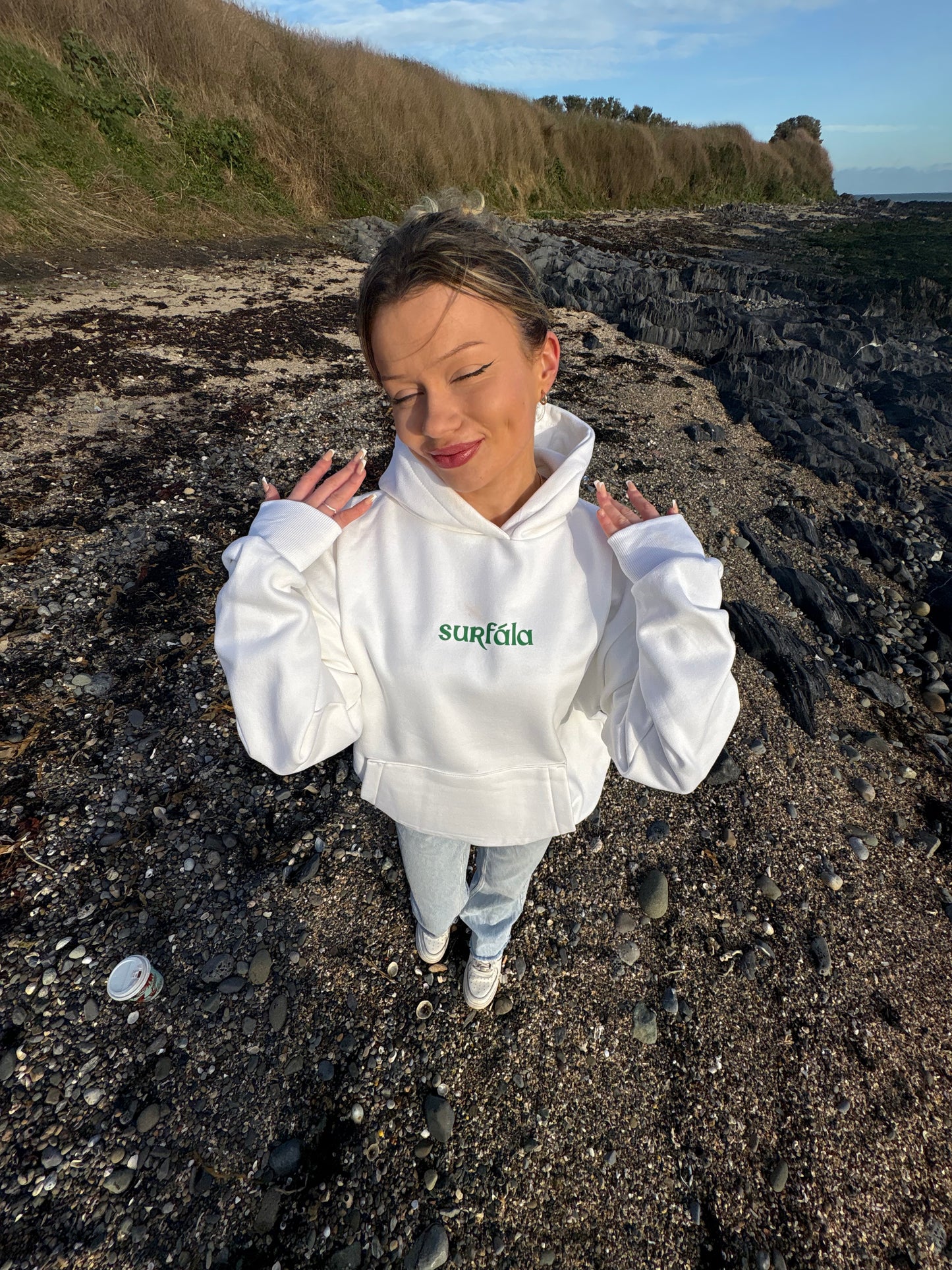 Lovely Day for a Surf Hoodie